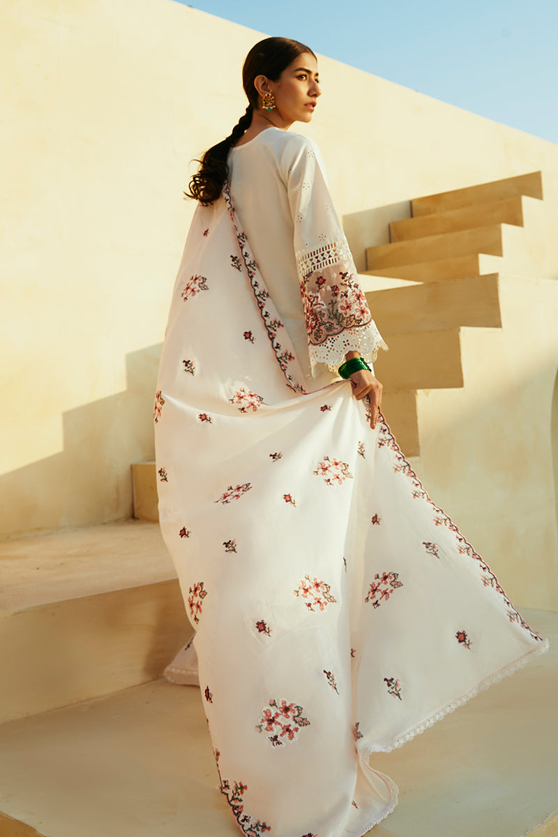 PASTEL PINK-3 PIECE LAWN EMBROIDERED SUIT