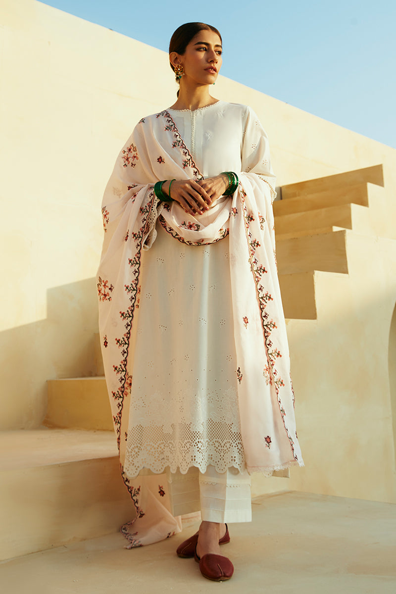 PASTEL PINK-3 PIECE LAWN EMBROIDERED SUIT