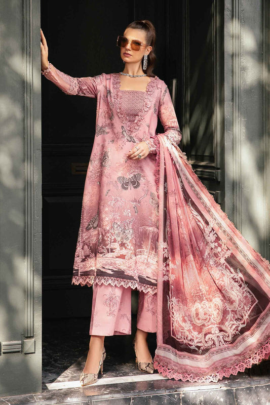 MPT-2308-A | 3 Piece Unstitched Printed Cambric Suit