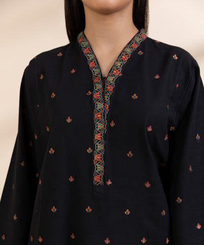 sapphire Embroidered Khaddar Suit U3PEDY24V914_1