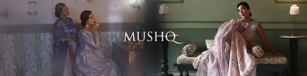 Stay fashion-forward with Mushq’s artistic creations, available at BrandsofPK.
