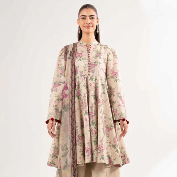 3 Piece - Digital Printed Suit - 42502243