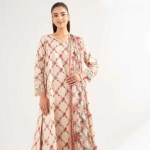 3 Piece - Digital Printed Suit - 42502238