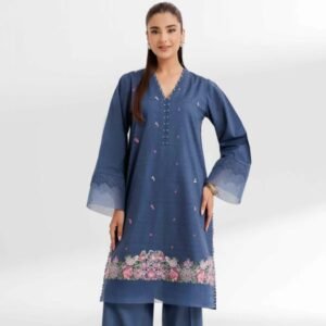 2 Piece - Dyed Embroidered Suit - 42502157
