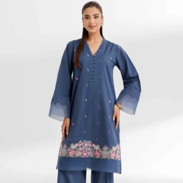 2 Piece - Dyed Embroidered Suit - 42502157