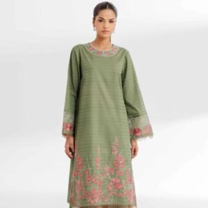 2 Piece - Dyed Embroidered Suit - 42502155