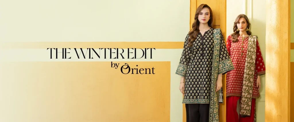 Stock your boutique now with the latest Orient collections—sign up with BrandsofPK to get started.