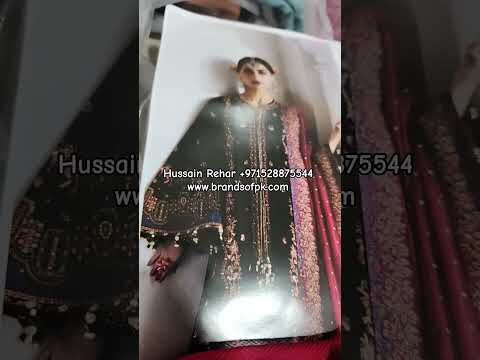 Hussain Rehar +971528875544 www.brandsofpk.com  #wedding #dress @pdd2015