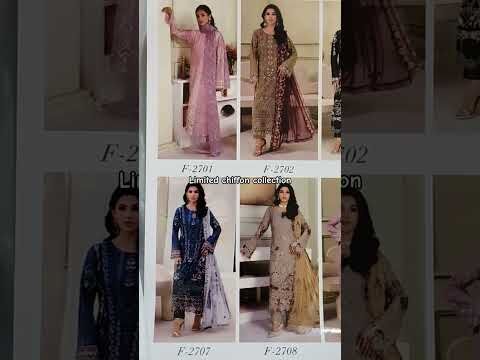 chiffon collection dress #chiffon #dress #suit #fashion