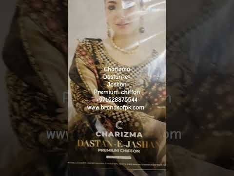 Charizma Dastan-e-Jashan Premium chiffon www.brandsofpk.com