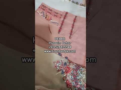 PEAAR Hussain Rehar +971528875544 www.brandsofpk.com @pdd2015 #weddingdress