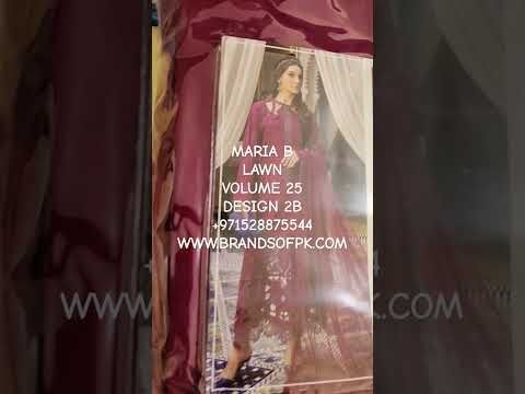 MARIA B LAWN VOLUME 25 DESIGN 2B @pdd2015
