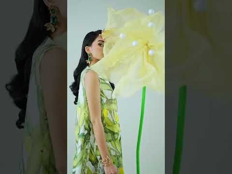 Discover The TIMELESS Beauty Of This Green Floral Salwar Kameez