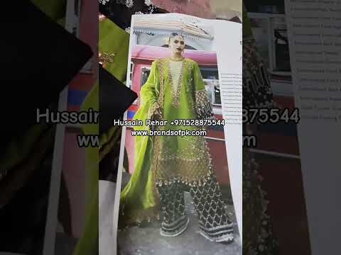Hussain Rehar +971528875544 www.brandsofpk.com  @pdd2015 #fashion #dress #arijitsingh #song
