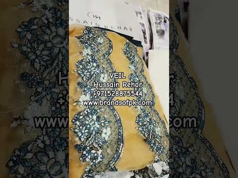 VEIL Hussain Rehar +971528875544 www.brandsofpk.com @pdd2015 #weddingdress